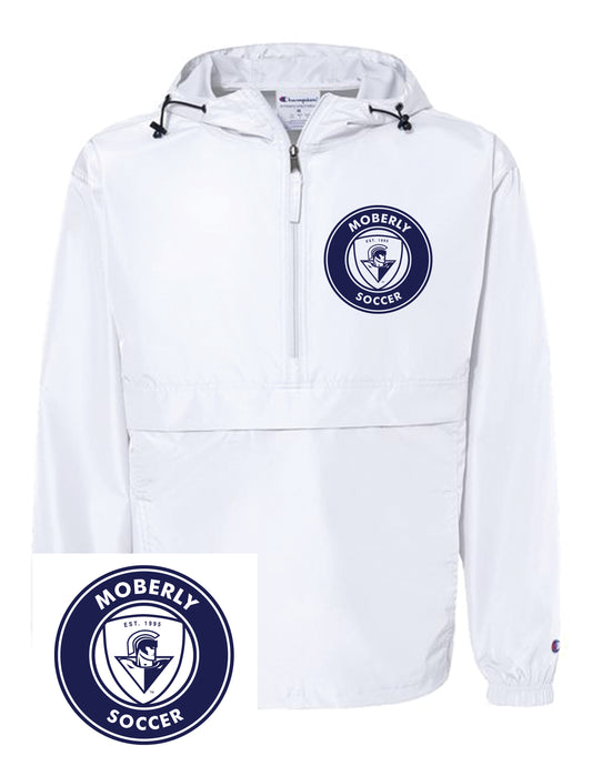 1/4 Zip Pullover / White